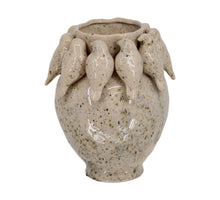 Vase ceramic 22.7x22.7x28cm Mixed colors