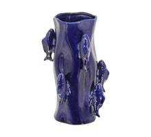 Vase ceramic 20x18.2x31cm Blue