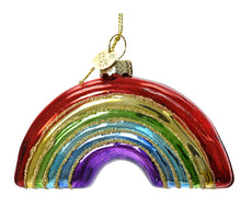 Ornament glas multi L.2.5cm x W.10cm x H.7cm