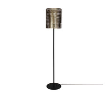 Floor lamp round metal 30x30x155cm Antique Brass