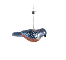 Hanger Vogel glas multi 5,5x12,6x5,3cm