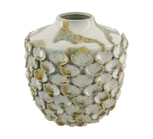 Bottle round ceramic 30.5x30.5x30cm White/Brown