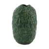 Bottle round ceramic 10x10x16cm Green