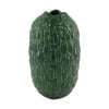 Bottle round ceramic 13x13x23cm Green