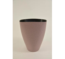 Vaas orchidee melamine pastel roze 16x16x20cm