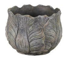Manav Leaf Bowl Pot Green D11H8cm