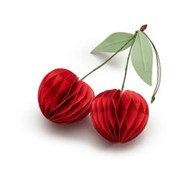 Pendant cherry red 12x6x15cm