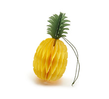 Hanger ananas geel Ø8x16cm