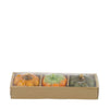 Pumpkin ceramic 18x6.6x4.4cm 3pc Mixed
