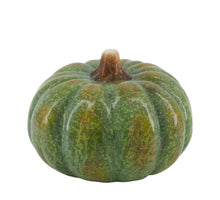 Pumpkin ceramic 18x18x13.5cm Green