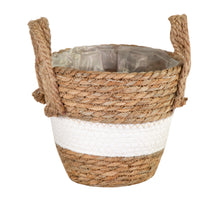 Alba Planter Mid White D18H16