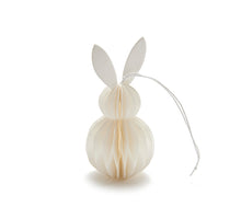 Hanger konijn 'Sweet' crème Ø6x12cm