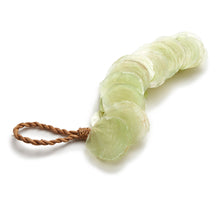 Pendant Capiz 'Conga' matcha green 45cm