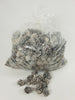 PINUS SILVESTERS 3-5 CM WHITE WASHED POLY/5 KG