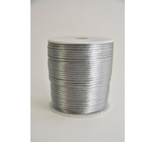 Mouse tail 2mm x 100mtr platina grijs