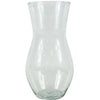 Vase Nicola glass transparent D12 H24 cm