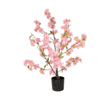 Tree magnolia artificial 27x15x80cm Pink