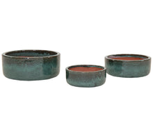 Glazed Bowl Moss Green S3 D18/28H8/12.5 cm