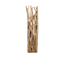Floor lamp branch with lights chestnut 24x24x115cm Natural