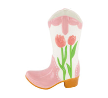 Vase boot ceramic 16.5x8.5x23cm Mixed