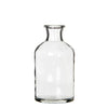 Ø7 H.12 cm round glass bottle