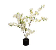 Tree blossom artificial 30x30x80cm White