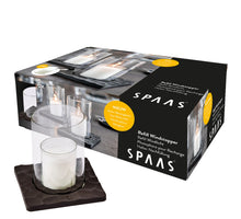 6x Spaas theelichthouder windstopper excl. navullingen D11 H11,5 cm