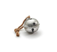 Jingle bel 'Jingle' zilver 8cm