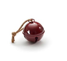 Jingle bel 'Jingle' robijn 10cm
