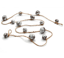 Guirlande bel XL 'Jingle' zilver 180cm