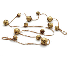 Guirlande bel XL 'Jingle' goud 180cm