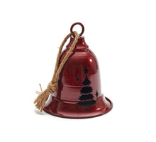 Kerstklok 'Jingle' robijn 17cm