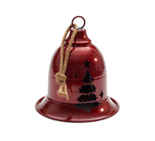 Kerstklok 'Jingle' robijn 21cm