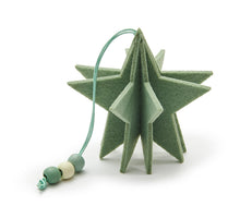 Hanger ster 3D 'Snoozle' klei 9cm