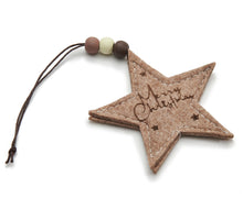 Hanger ster 'Snoozle' aarde 9cm
