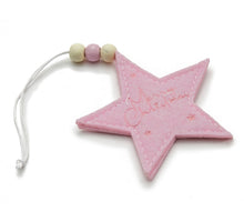 Hanger ster 'Snoozle' blush 9cm