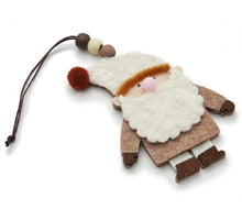 Hanger Kerstman 'Snoozle' aarde 8cm