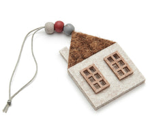 Hanger huis Brody 'Snoozle' aarde 5cm