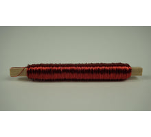 Klosje draad d en d gekleurd rood