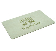 Placemat 'Merry Xmas' klei
