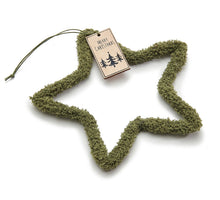 Hanger ster 'Orion' klei 18cm