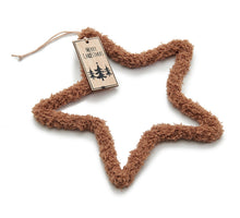 Hanger ster 'Orion' aarde 18cm