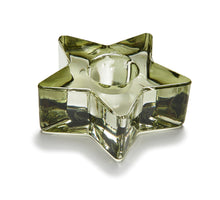 Kaarsenhouder ster 'Jolly' klei D7 H2,7cm