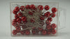 Pushpins rood 10mm 50stk