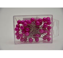 Pushpins fuchsia 10mm 50stk