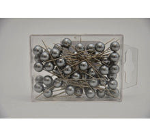 Pushpins zilver 10mm 50stk