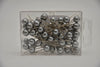 Pushpins silver 10mm 50 pcs