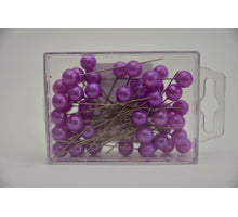 Pushpins paars 10mm 50stk