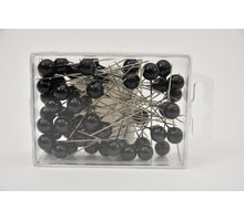 Pushpins zwart 10mm 50stk