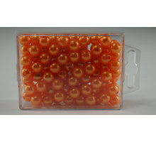 Parels 10 mm oranje 115 stuks